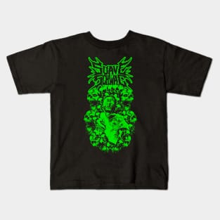 Zombie Skull Swag Kids T-Shirt